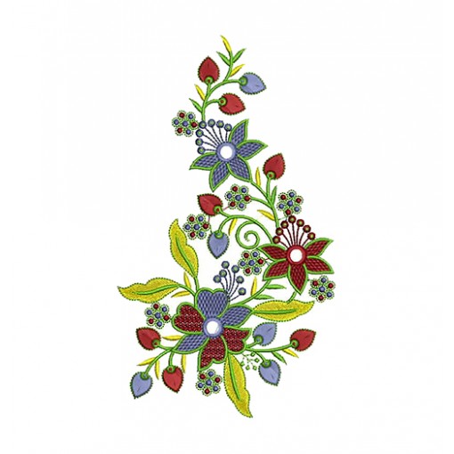 Embroidery Applique For Tunic