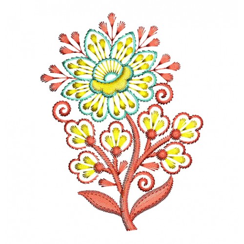 Embroidery Butta For Saree