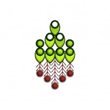 Embroidery Butti For Socks