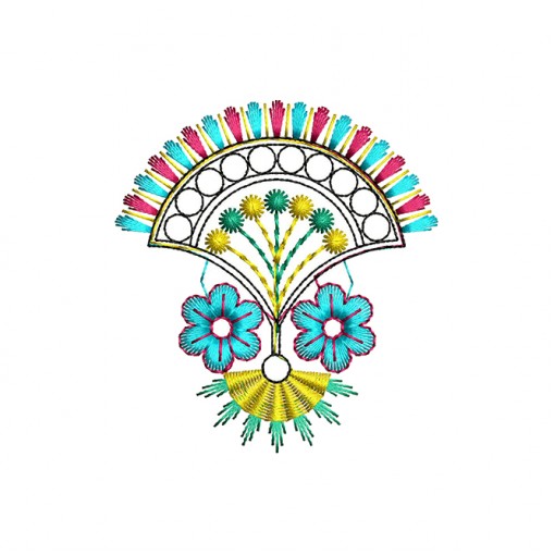 Embroidery Design For Door Hanging