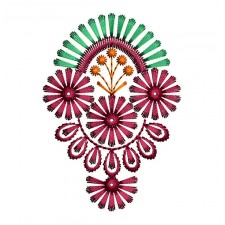Embroidery Pattern For Dupatta
