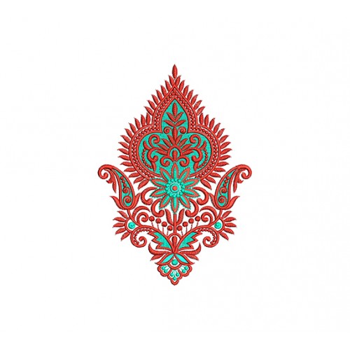 Embroidery Design For Islamic Scarf