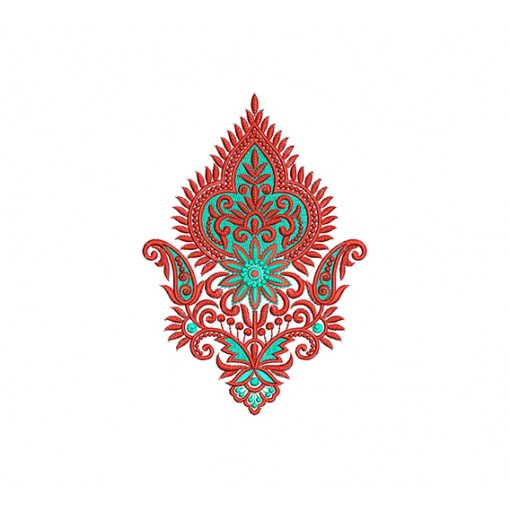 Embroidery Design For Islamic Scarf