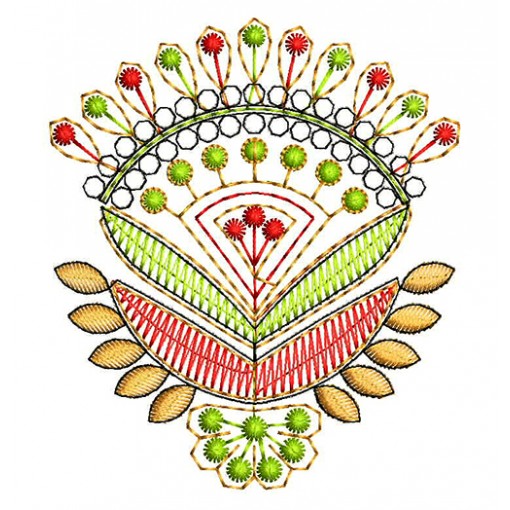 Embroidery Design For Short Kurtas