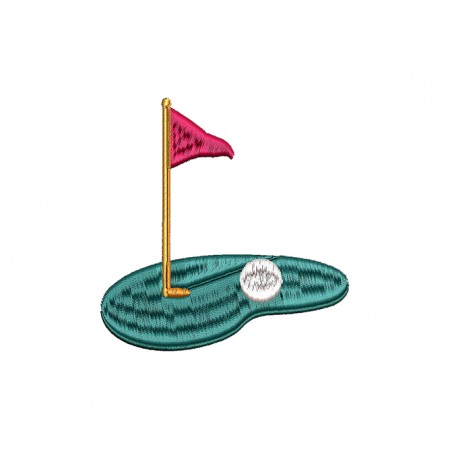 Embroidery Design Golf