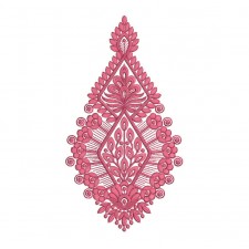 Embroidery Design For Door Curtains