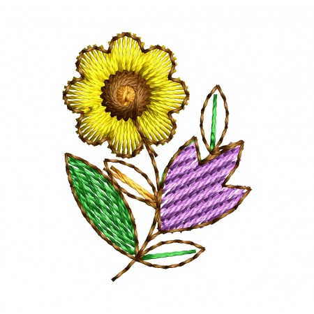 Embroidery Flower For Handkerchiefs