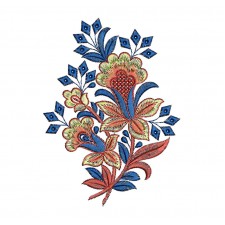 Embroidery Flower Patch For Clothes