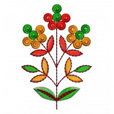 Embroidery Flowers Simple