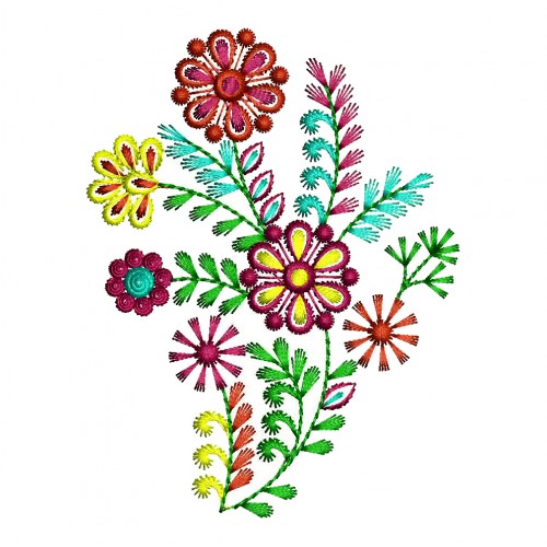 Embroidery Kashmiri Pashmina Shawl Design