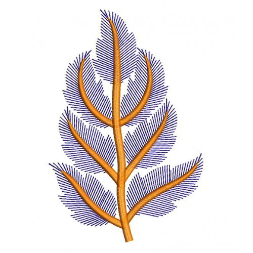Embroidery Leaf Patch For Shirt