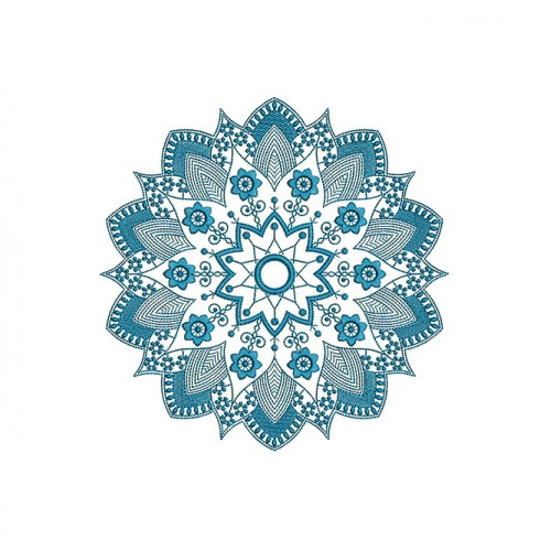 Embroidery Mandala Pattern