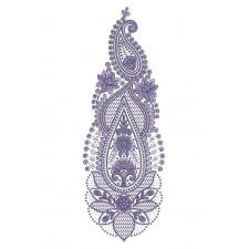 Embroidery Patch For Bridal Lehengas
