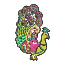 Embroidery Peacock Pattern