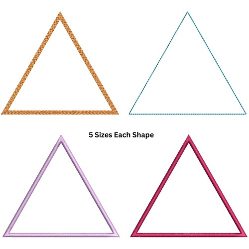 Embroidery Triangle