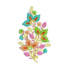 Ethenic Floral Embroidery Design