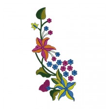 Fanciful Flowers Quilt Pattern 16783