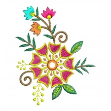 Fancy Dupatta Embroidery Design