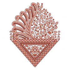 Fancy Embroidery Butta