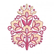 Floral Design Embroidery