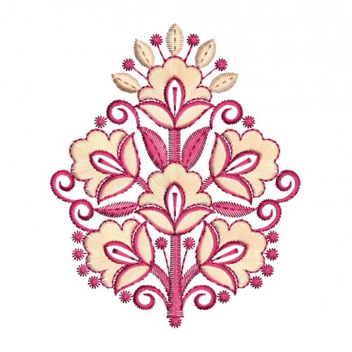 Floral Design Embroidery