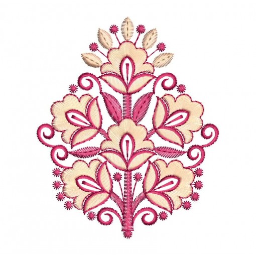 Floral Design Embroidery