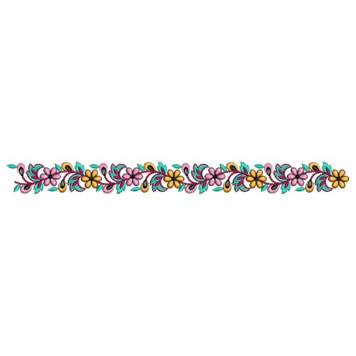 Floral Embroidery Lace For Sleeves