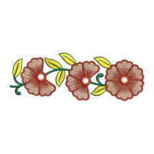 Flower Branch Embroidery