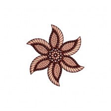 Flower Embroidery Patch For Tee