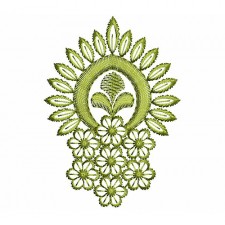 Flower Jumka Bunch Embroidery