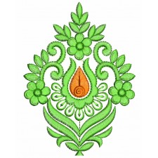 Flower Machine Embroidery Design 25565