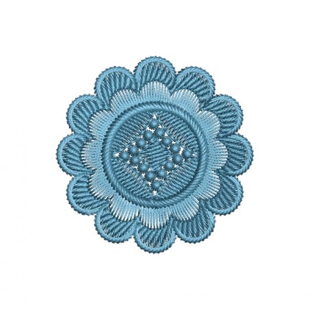 Flower Pattern Embroidery Patch