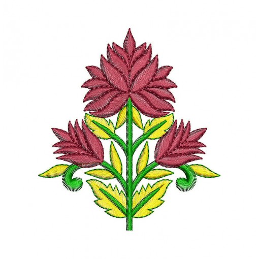 Flower Trio Embroidery