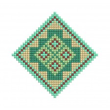 Geometric Cross Stitch Embroidery