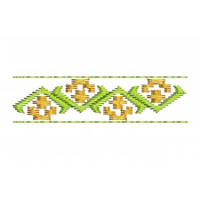 Geometric Embroidery Motif