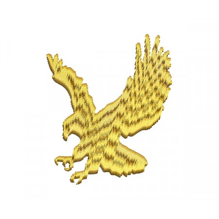 Hwak Eagle Embroidery Design