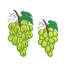 Grapes Embroidery Design Grapes Embroidery Design