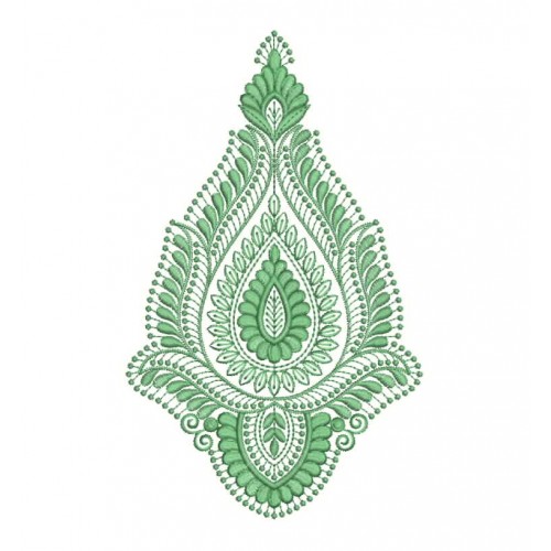 Hijab Scarves Embroidery Design
