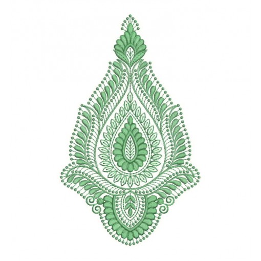 Hijab Scarves Embroidery Design