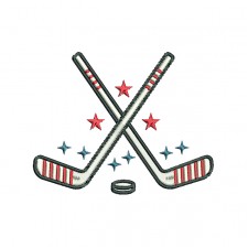Hockey Embroidery Pattern