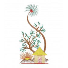 House Embroidery Design