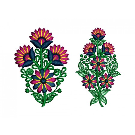 Hungarian Floral Pattern Embroidery