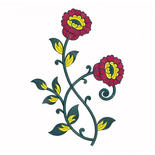 Hungarian Folk Art Embroidery
