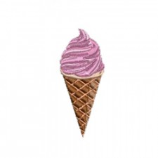 Ice Cream Cone Embroidery Design Ice Cream Cone Embroidery Design