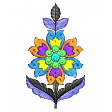 Iceland Fashion Applique Embroidery Design