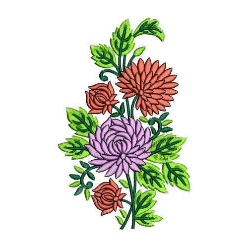 Iceland Folk Costumes Embroidery Patch Design