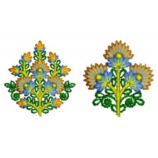 Indian Style Embroidery Butta Indian Style Embroidery Butta