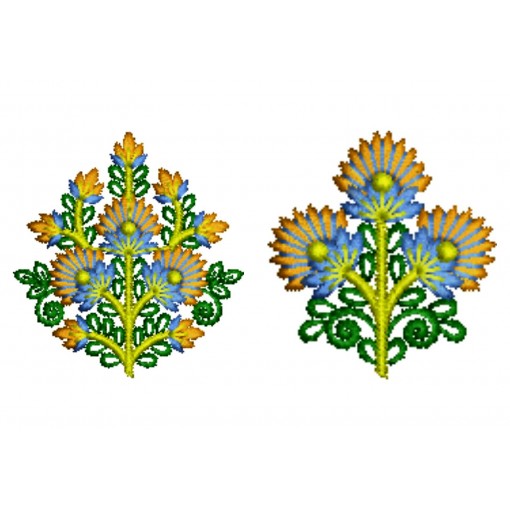 Indian Style Embroidery Butta Indian Style Embroidery Butta
