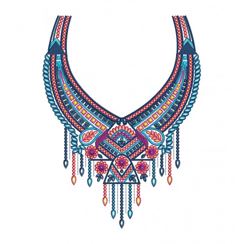 Abaya Embroidery Design