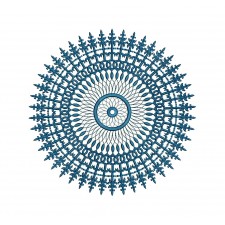 Islamic Symbol Mandala Embroidery